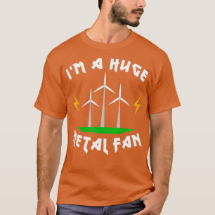 Camiseta Ix27m un enorme Meta Fan Graciosa Turbina Eólica