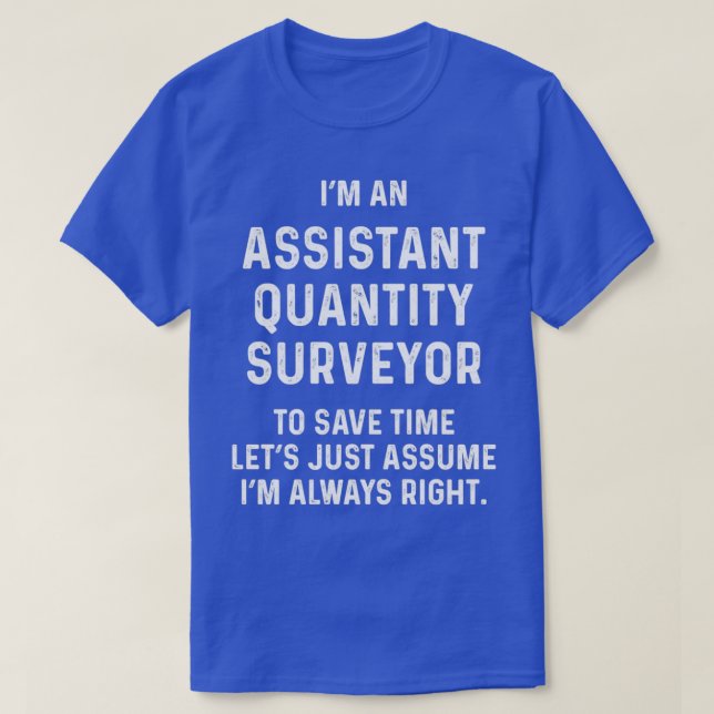 Camiseta Ix27m un inspector de cantidad asistente para ahor (Diseño del anverso)