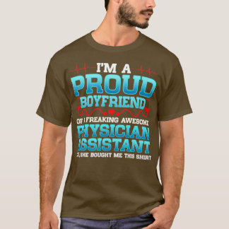 Camiseta Ix27m Un Orgulloso Novio De Una Impresionante Fisi