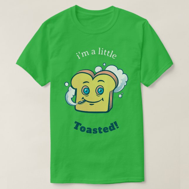 Camiseta Ix27m un poco tostado de tostada alta (Diseño del anverso)