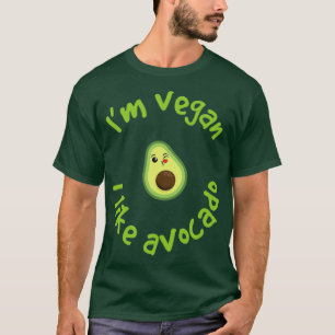 Camiseta Ix27m vegan me gusta el avocadogift para vegan