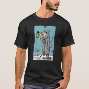 Camiseta Ix La Tarjeta Tarot De Brujas Hermit Opossum Possu