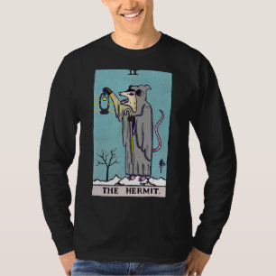 Camiseta Ix La Tarjeta Tarot De Brujas Hermit Opossum Possu