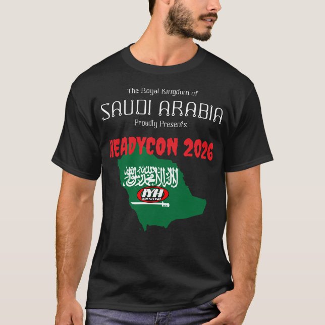 Camiseta IYH Headycon Saudi 2026 (Anverso)