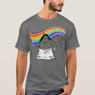 Camiseta IZ Kamakawiwoole en algún lugar sobre el arco iris