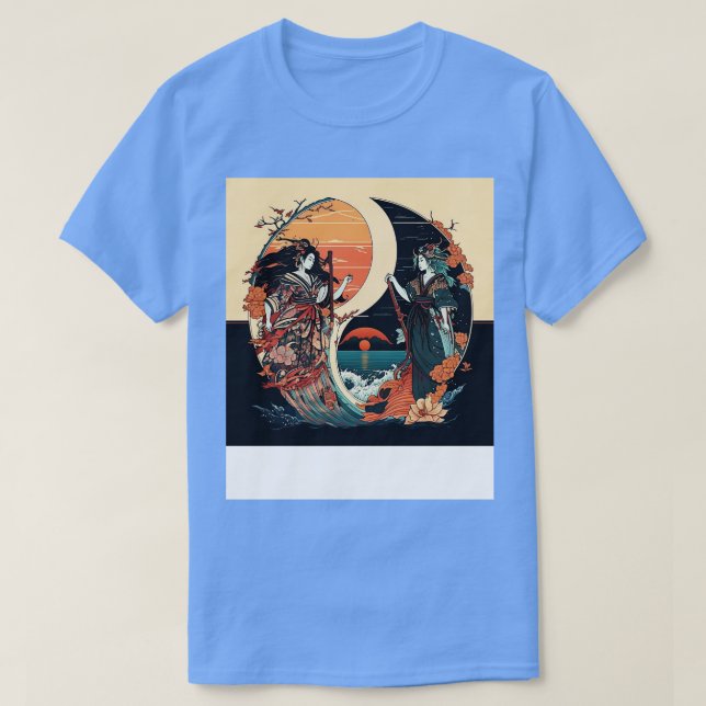 Camiseta Izanagi Izanami Ukiyo Fusion (Diseño del anverso)