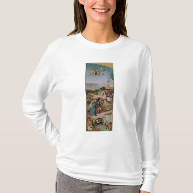 Camiseta Izquierda del tríptico de la tentación de (Anverso)