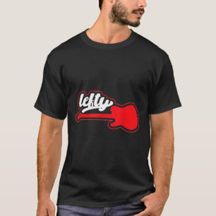 Camiseta Izquierda Guitarista Lefty Hand Guitar Player Lef
