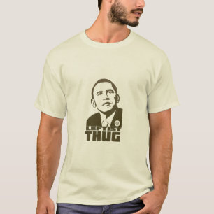 Camiseta izquierdista adulta del gamberro de Obama