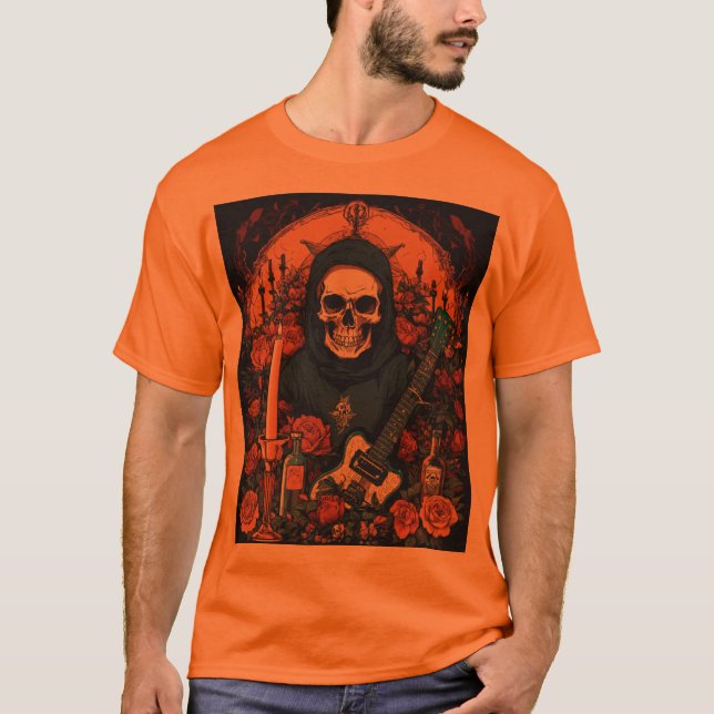 CAMISETA IZVARA SKULL TSHIRT (Anverso)