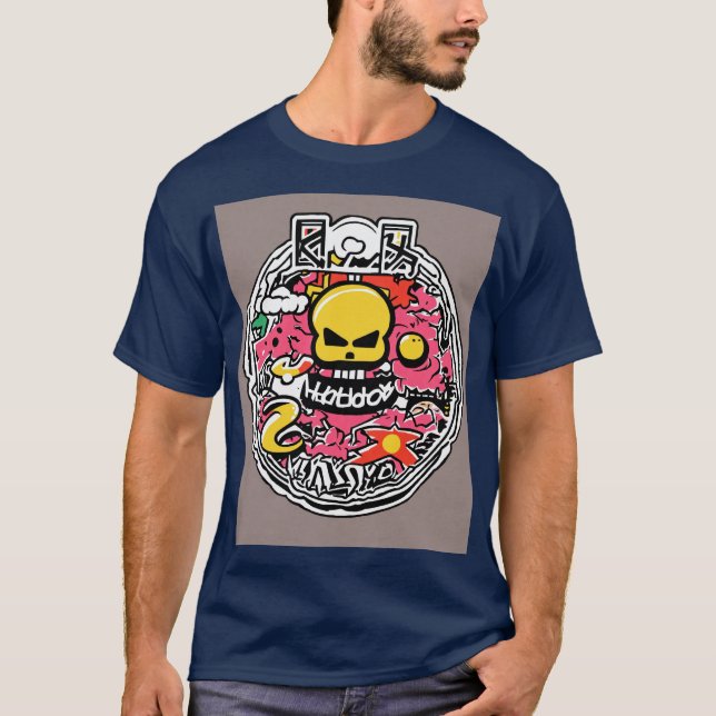 CAMISETA IZVARA SKULL TSHIRT (Anverso)