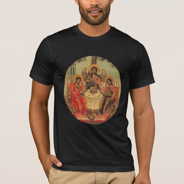 Camiseta Izzumman Hombres Talla Religiosa (Anverso)