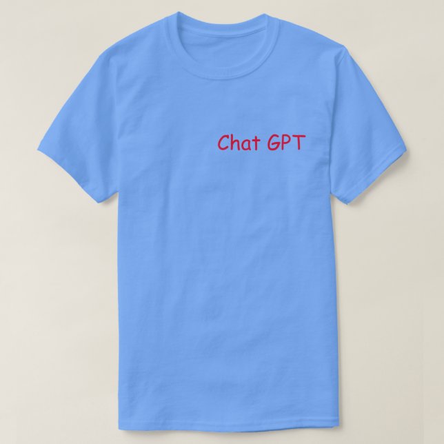 Camiseta J002 CHAT GPT...Googleで 検 索 し な け れ snihtsnihtsnih (Diseño del anverso)
