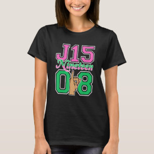 Camiseta J15 Diecinueve Fundadora S Day Aka Mujeres Mano Ró