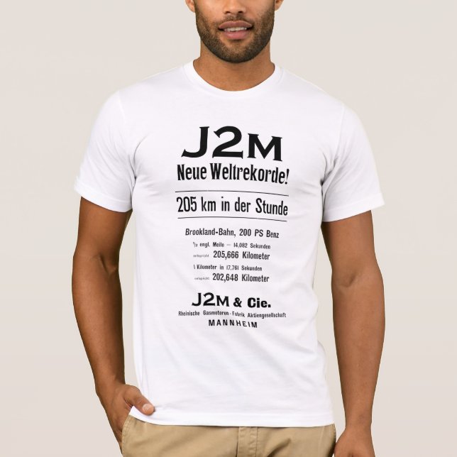 Camiseta J2M Neue Weltrekorde (Anverso)