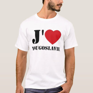CAMISETA J AIME YOUGOSLAVIE 3D