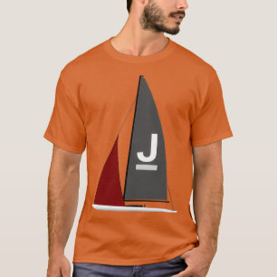 Camiseta J Boat J Clase Sailing Yacht Trimezcla
