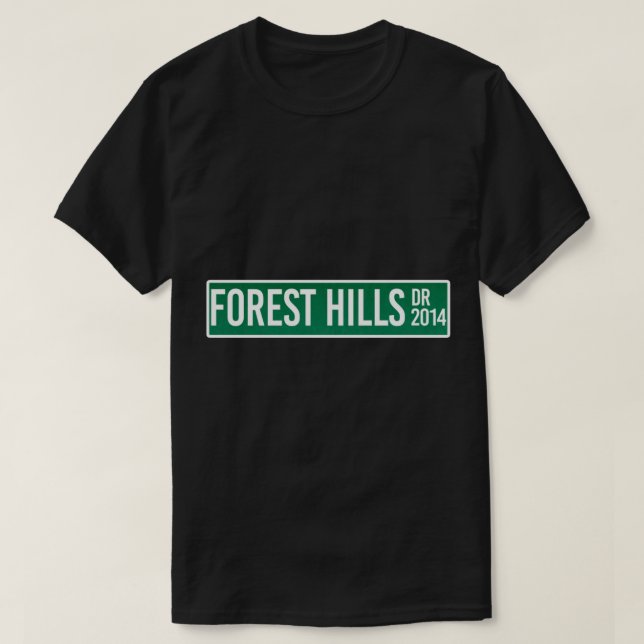 Camiseta J. Cole Forest Hills Drive Cole World Rap Classic  (Diseño del anverso)