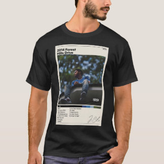 Camiseta J Cole Poster 2014 Forest Hills Drive Poster J C