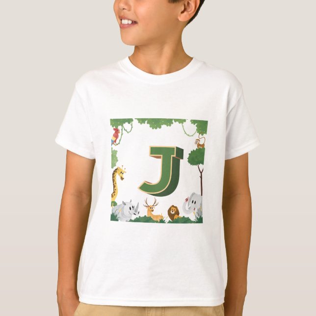 Camiseta J de Jungla (Anverso)