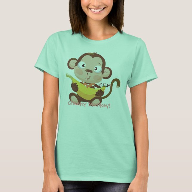 Camiseta J.E.M, Cheeky Monkey! (Anverso)