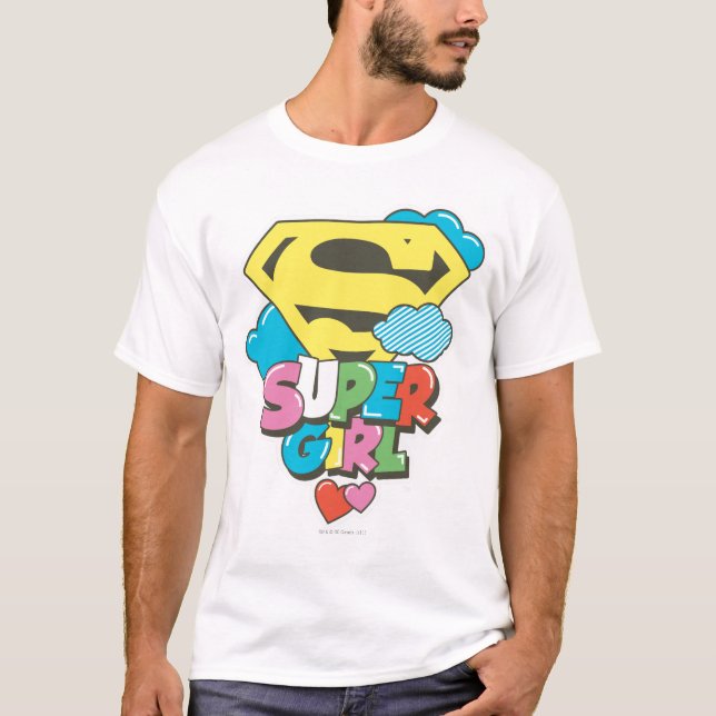 Camiseta J-Estallido 5 de Supergirl (Anverso)