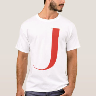 Camiseta J grande: Jeanne Moderno Lettres