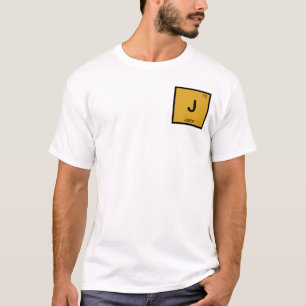 Camiseta J - Jason Argonauts Tabla periódica de química gri
