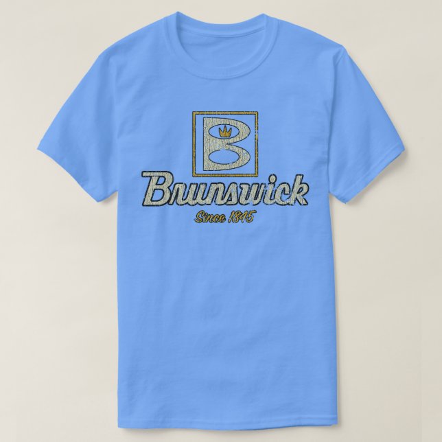 Camiseta J M Brunswick Manufacturing Royalty 1845 (Diseño del anverso)