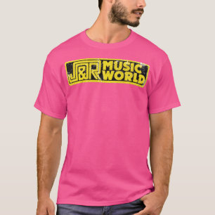 Camiseta J&R Music World T-Shirt Old School NYC Record Stor