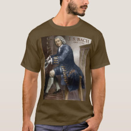 Camiseta J. S. Bach 1685 - 1750 en el Órgano Silbermann
