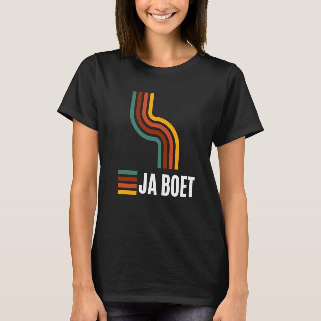 Camiseta Ja boet South African Afrikaans (Anverso)