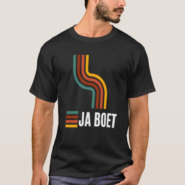 Camiseta Ja boet South African Afrikaans (Anverso)