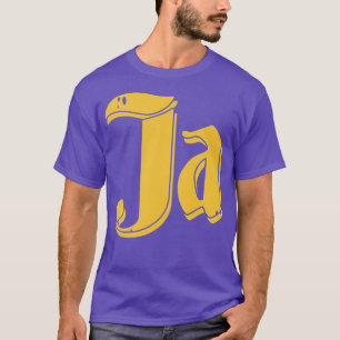 Camiseta Ja  Funny Oktoberfest Vintage German Bavarian Yes 