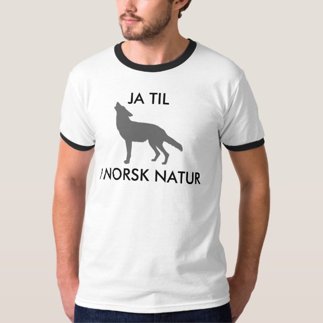 CAMISETA JA HASTA ULV I NORSK NATUR - MENN (Anverso)