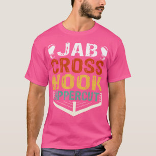 Camiseta Jab Cross Hook Uppercut Boxer Workout Kickboxing