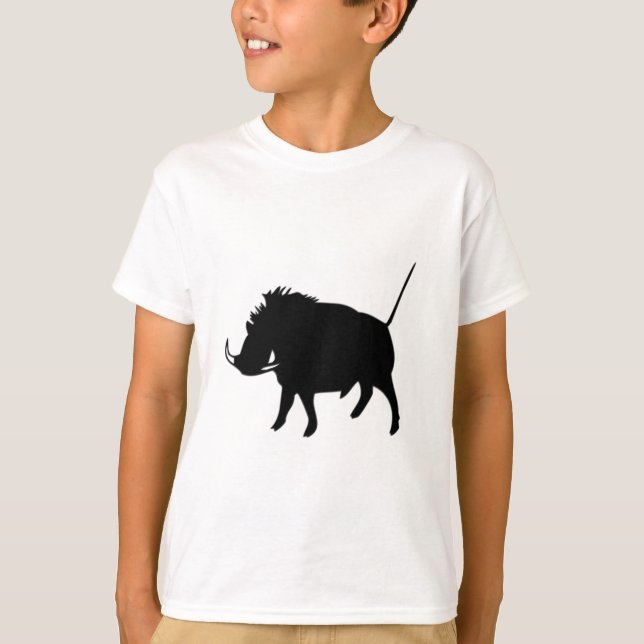 Camiseta Jabalí verrugoso (Anverso)