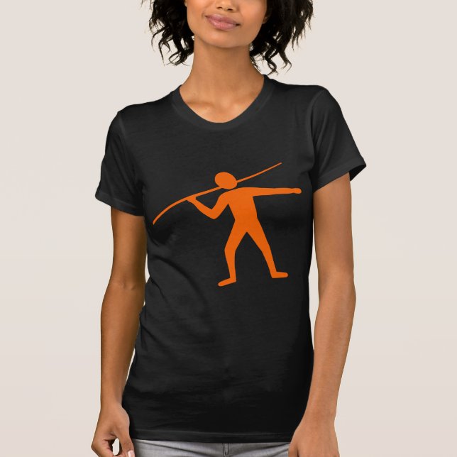 Camiseta Jabalina Trower - naranja (Anverso)