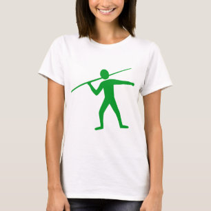 Camiseta Jabalina Trower - verde de hierba