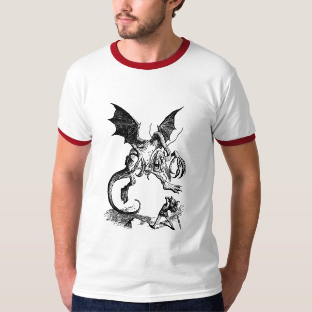 Camiseta jabberwocky (Anverso)