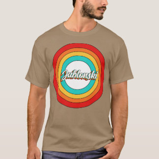Camiseta Jablonski Nombre Shirt Vintage Jablonski Circle