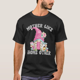 Camiseta Jabón Cutáneo Que Hace Gráfica Gnome Mom Para Muje
