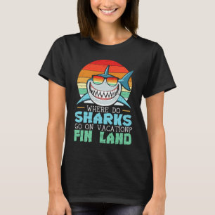 Camiseta Jabuloso biólogo marino de los animales del tiburó