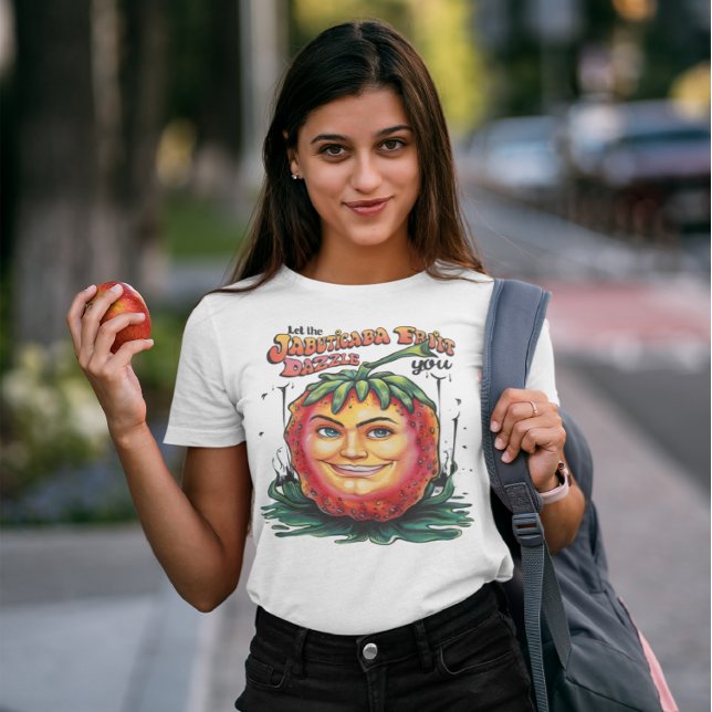 Camiseta Jabuticaba alegre: Una dulce sorpresa sonriente (Subido por el creador)