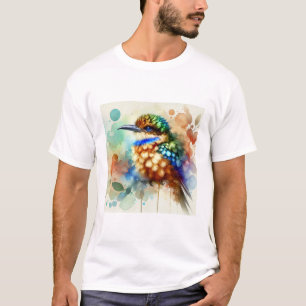Camiseta Jacamar Bird in Watercolor 230824AREF151 - Waterco