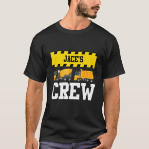 Camiseta Jace Construcción Equipo Personalizado Dumptruck