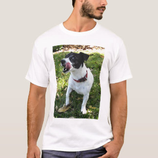 CAMISETA JACK BLANCO Y NEGRO RUSSELL TERRIER
