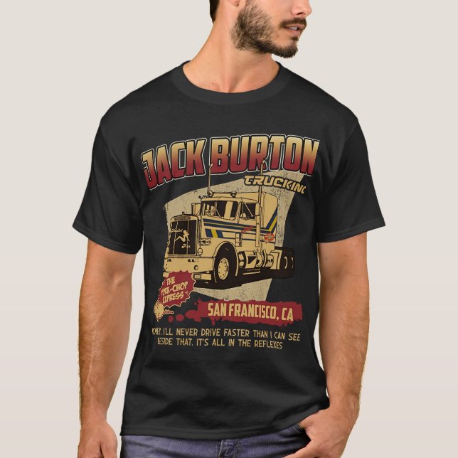 Camiseta Jack Burton Camión de San Francisco (Anverso)