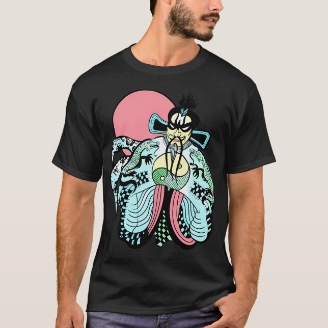 Camiseta Jack Burton Fu Manchu (Anverso)