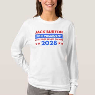 Camiseta Jack Burton para la presidencia 2028